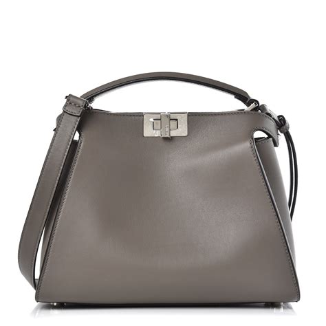 fendi vitello regular peekaboo satchel|Peekaboo .